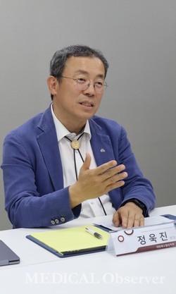 ▲대한폐고혈압학회 정욱진 회장.