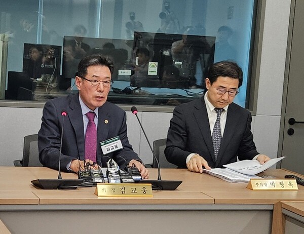 의협 대의원회 김교웅 의장.