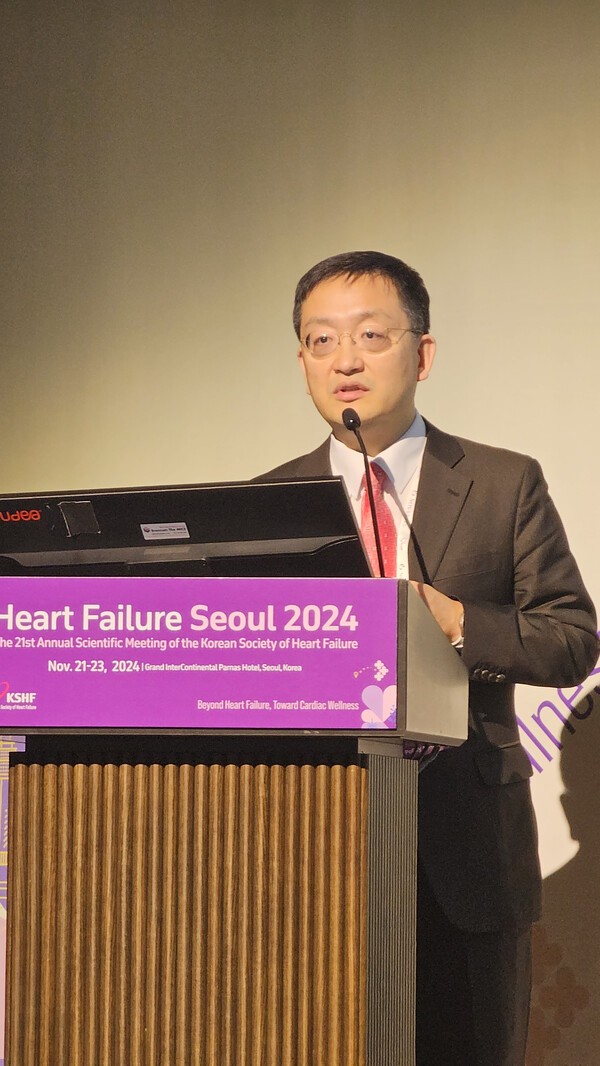 ▲대한심부전학회 이해영 정책이사.