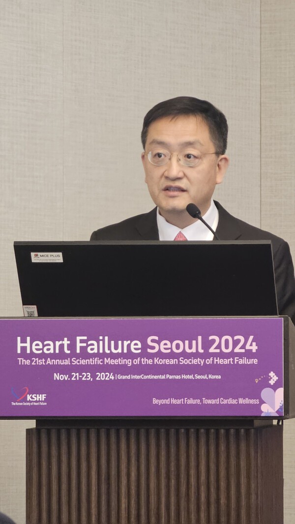 ▲심뇌혈관질환관리 정책 2.0 기획단 이해영 단장.