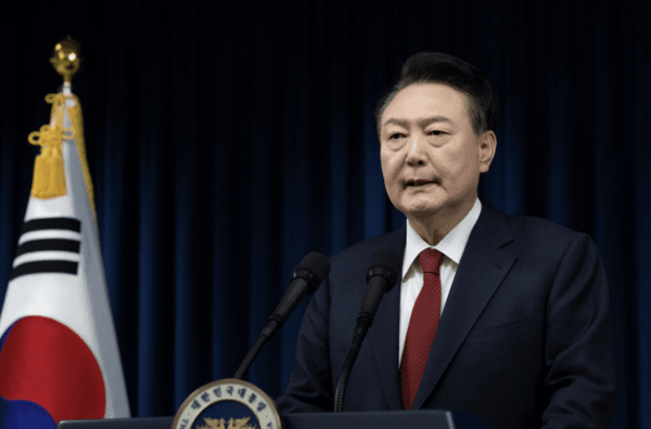 윤석열 대통령은 지난 7일 비상계엄령 선포와 관련해 대국민 담화를 발표했다(출처: 대통령실).