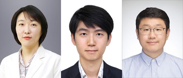 (왼쪽부터) 가톨릭대 성빈센트병원 조원경 교수, 인천성모병원 김성언 교수(소아청소년과), 숭실대 한경도 교수(정보통계보험수리학과)