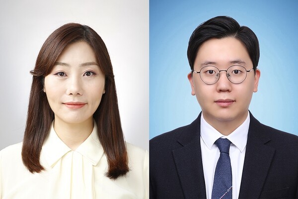 ▲(좌부터) 가톨릭대 가톨릭중앙의료원 전지원 교수, 김성민 연구원(의료정보학교실)