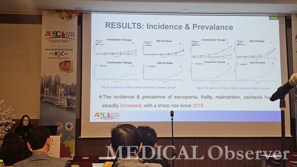 ▲대만 타이베이의대 Thi-Quynh Trang Tran 박사는 17~19일 부산 벡스코에서 열린 아시아태평양심장학회(APSC)·대한심장학회 춘계심혈관통합학술대회에서 'Combined SGLT2-Inhibitors And GLP-1 Receptor Agonists: Impact On Frailty Outcomes in HFpEF Patients With Obesity/Diabetes'를 주제로 발표했다. 