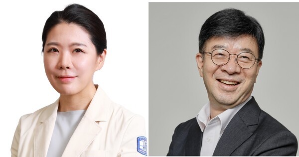 ▲(좌부터) 서울성모병원 가정의학과 신현영 교수(교신저자), 가톨릭의대 박병태 보건의료경영대학원 교수(제1저자).