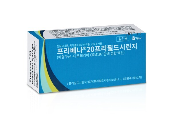 한국화이자 프리베나20