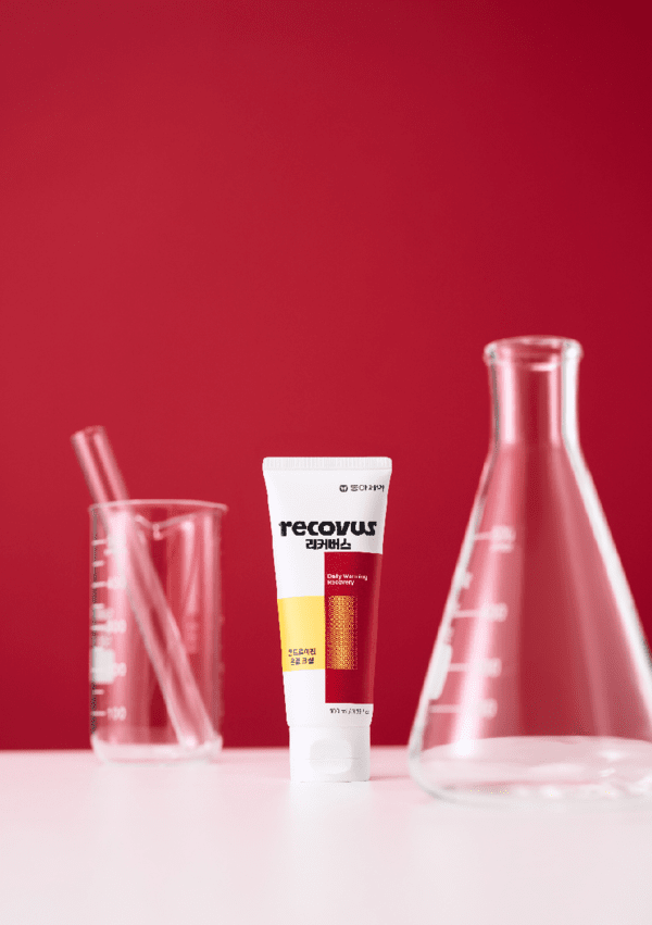 동아제약 리커버스 콘드로이친 온열 크림.