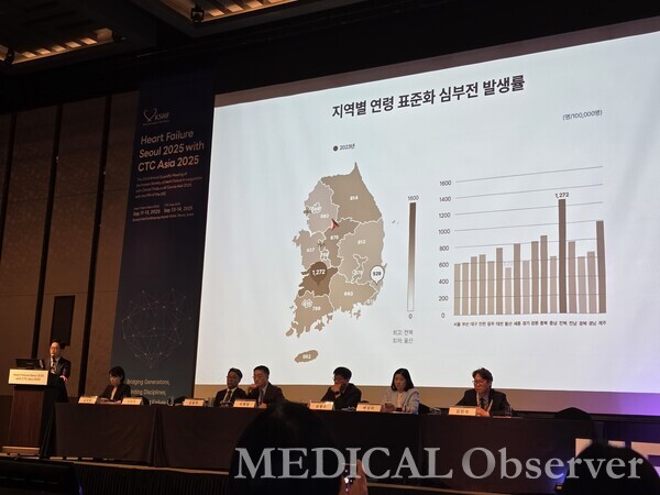 대한심부전학회는 11~13일 그랜드 인터컨티넨탈 파르나스에서 국제학술대회(HFS 2025)를 개최했다.