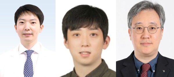  좌측부터 분당서울대병원 내분비대사내과 문준호 교수, 고려대학교 의과대학 정석송 교수, 서울특별시보라매병원 김원 교수