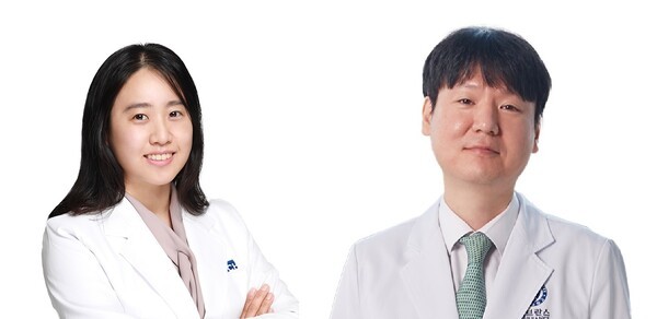 좌측부터 순천향대학교 서울병원 감염내과 백예지 교수, 세브란스병원 감염내과 최준용 교수.