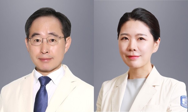 (좌부터) 서울성모병원 가정의학과 이재호, 신현영 교수.