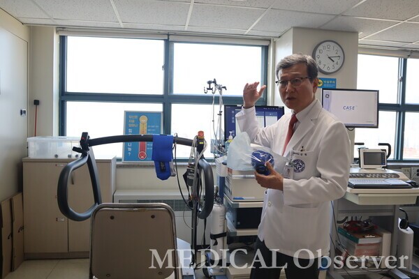 인제대 상계백병원 김철 교수(재활의학과, 대한심장호흡재활의학회 명예회장).