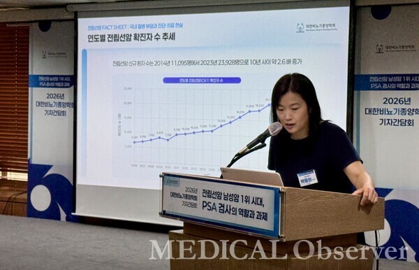 기사 제목 '대한민국 전립선암 발생률, 남성 1위···10년새 2.6배 증가'의 대표 이미지