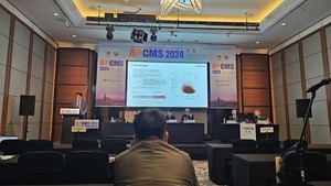 ▲고대 안암병원 주형준 교수는 26~27일 콘래드 서울에서 열린 '아시아·태평양 심장대사증후군 국제학술대회(APCMS 2024)'에서 'Cholesterol Variability as a Potential Residual Cardiovascular Risk Factor in the Elderly' 연구 결과를 발표했다.